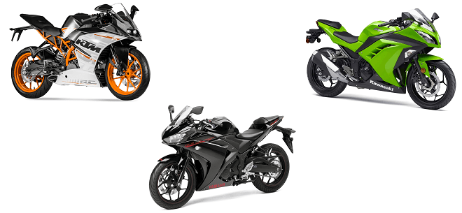 2015-Yamaha-YZF-R3-vs-kawasaki-ninja-300-vsktm-rc390=white