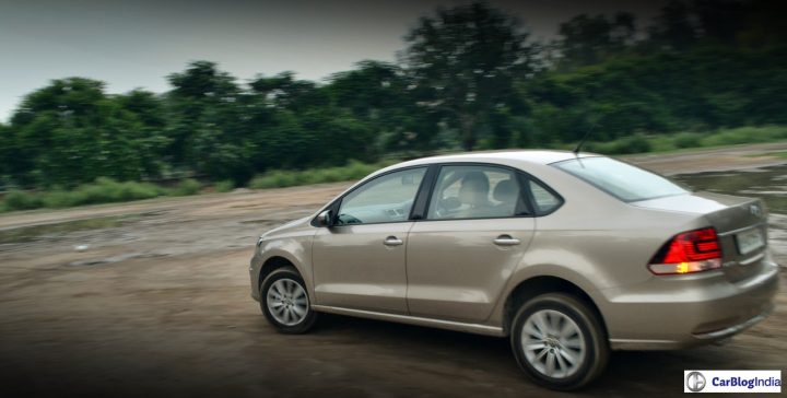 volkswagen ameo vs vento vs polo Vento 1.2 L Petrol comes with a 7-speed DSG