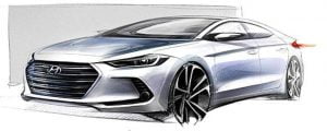 2016-Hyundai-Elantra-front-three-quarter-right-teaser-image