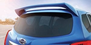 Datsun Go Style Limited Edition Images rear spoiler