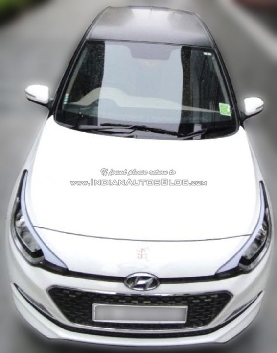 Hyundai elite i20 celebration edition india pics front