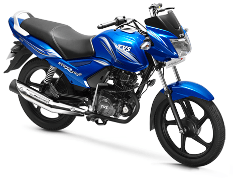 Best Bike in India 2016 Tvs star city plus blue