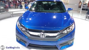 2016-honda-civic-coupe-la-auto-show-blue-front