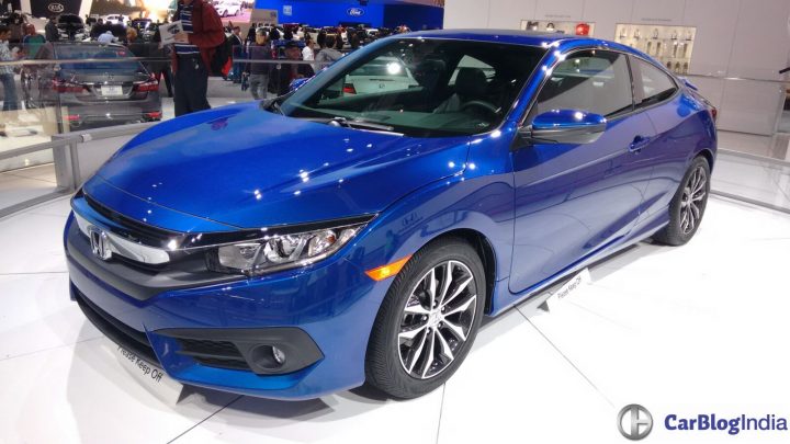 2016-honda-civic-coupe-la-auto-show-blue-front-angle