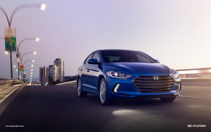 Upcoming new Hyundai Cars in India in 2016,2017 - 2017-Elantra-01-Electric_Blue