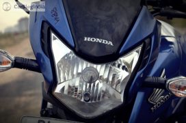 Honda livo 110 metallic blue headlight fairing review