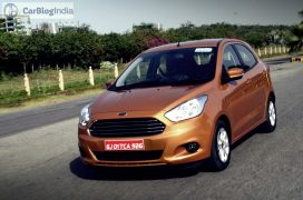 New ford figo front angle motion pics=2