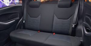 New ford figo interior pics black grey rear seatr 1