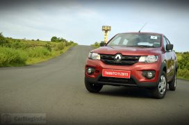 renault-kwid-test-drive-review-red-rxt-model-front