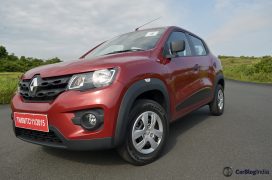 renault-kwid-test-drive-review-red-rxt-model-front-angle