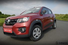 renault-kwid-test-drive-review-red-rxt-model-front-angle