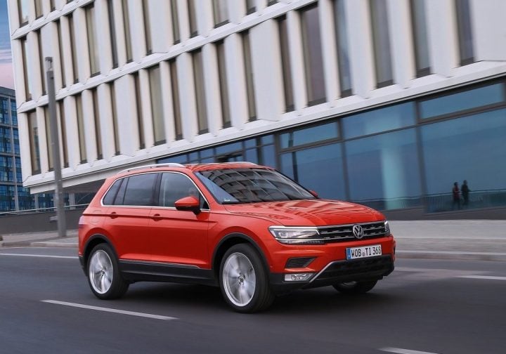 Volkswagen Tiguan India Launch, Price, Specifications, Mileage, Images volkswagen-tiguan-india-official-images-front-angle-action