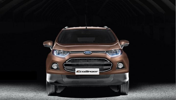 2015 ford ecosport official pics front