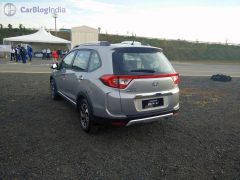 Honda br v brio based suv rear angle