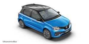 new toyota etios liva dual tone colours ultramarine blue