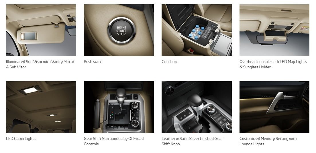 New Toyota Land Cruiser 200 India Features Specs 2017 Toyota Landcruiser 200 India Official Pics Features