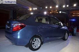 2016 honda amaze rear angle