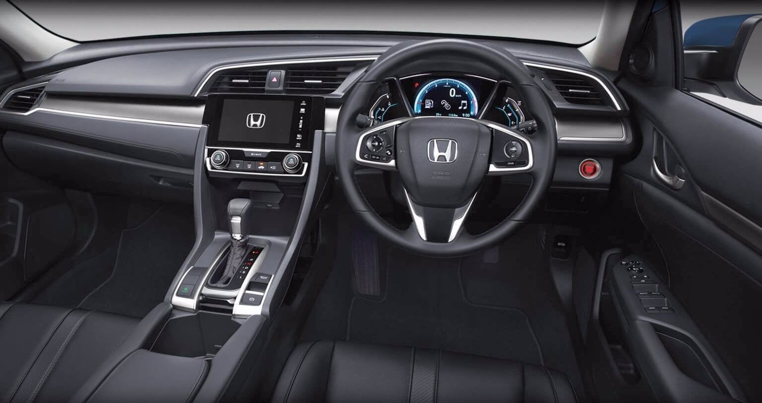 2016 honda civic thailand official images dashboard