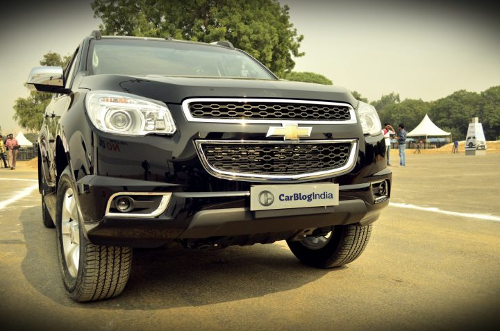 chevrolet trailblazer black front