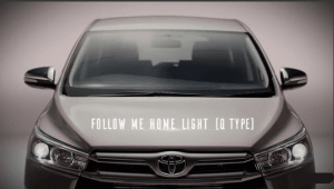 New model toyota innova front headlamps