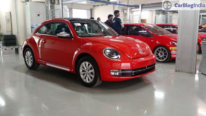 New volkswagen beetle india Orange