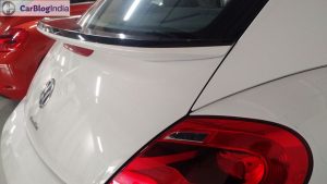 New volkswagen beetle india Rear spoiler