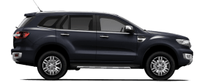 2015 ford endeavour india official images side panther black