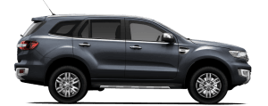 2015 ford endeavour india official images side smoke grey