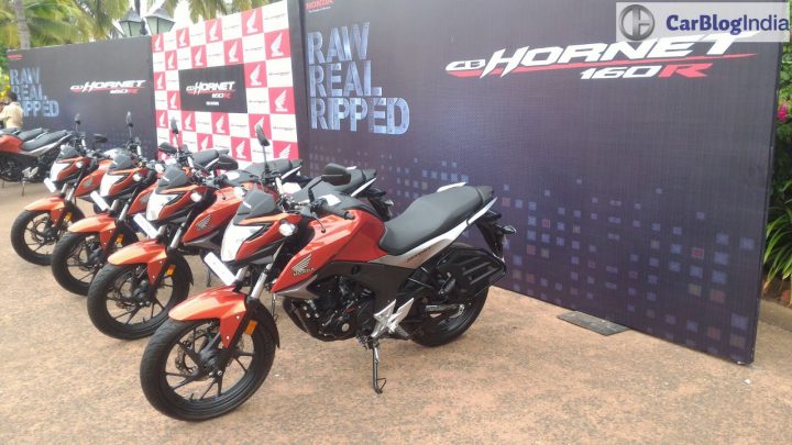 Honda Cb Hornet 160r Price Launch Mileage Review 2015 honda cb hornet 160r official test ride