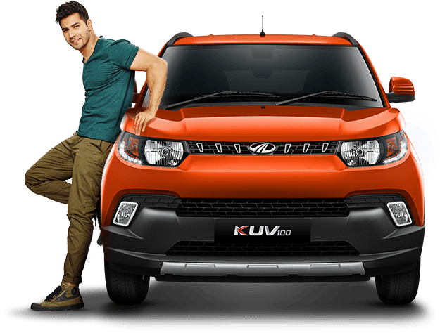 2016 mahindra s101 kuv100 orange varun dhawan