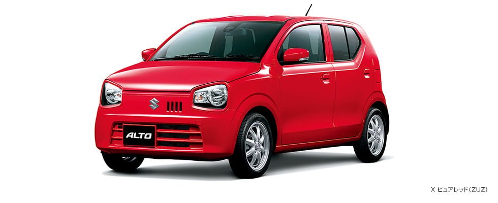 japanese-suzuki-alto-red-front-angle