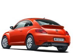 New volkswagen beetle india official images rear angle