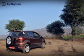 2016 ford ecosport review photos rear angle