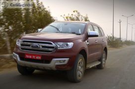 new ford endeavour review action photos