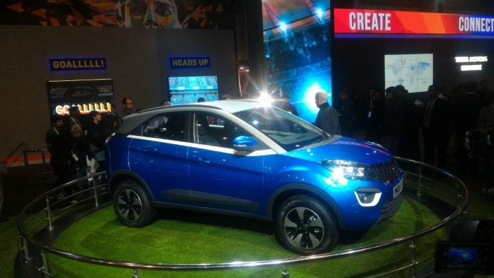 tata nexon price india auto-expo