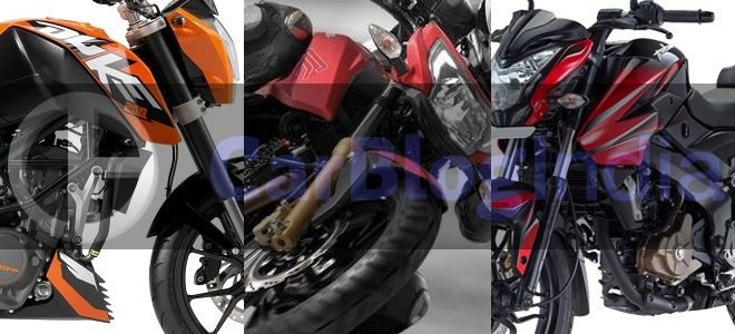 TVS Apache RTR 200 4V vs KTM Duke 200 vs Pulsar 200 NS FI