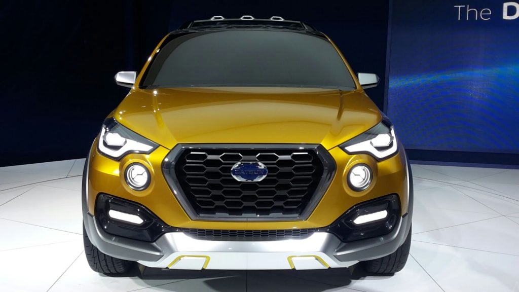 datsun go cross concept front