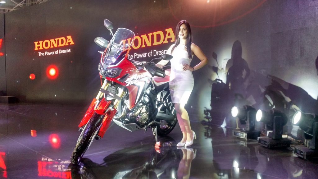 Honda africa twin crf1000 auto expo 2016