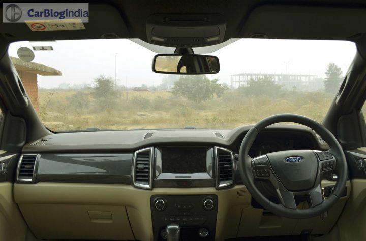new ford endeavour india review photos dashboard