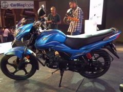 new tvs victor 2016 model photos blue