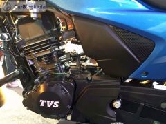 new tvs victor 2016 model photos blue