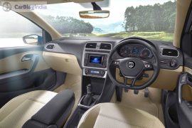 volkswagen ameo launch interior images dashboard