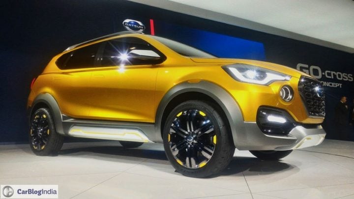 datsun go cross india launch date, price, images