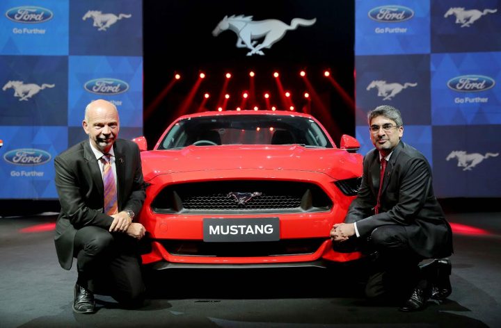 Ford India in 2016 Mustang Launch