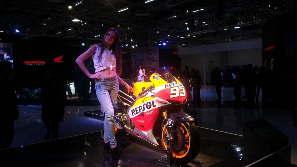 Honda motogp auto expo 2016