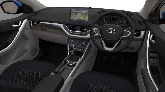 Tata Nexon vs Honda WRV - Tata Nexon Interior