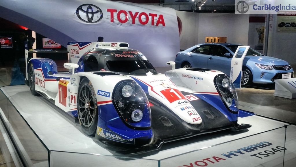 toyota TS040 at auto expo 2016