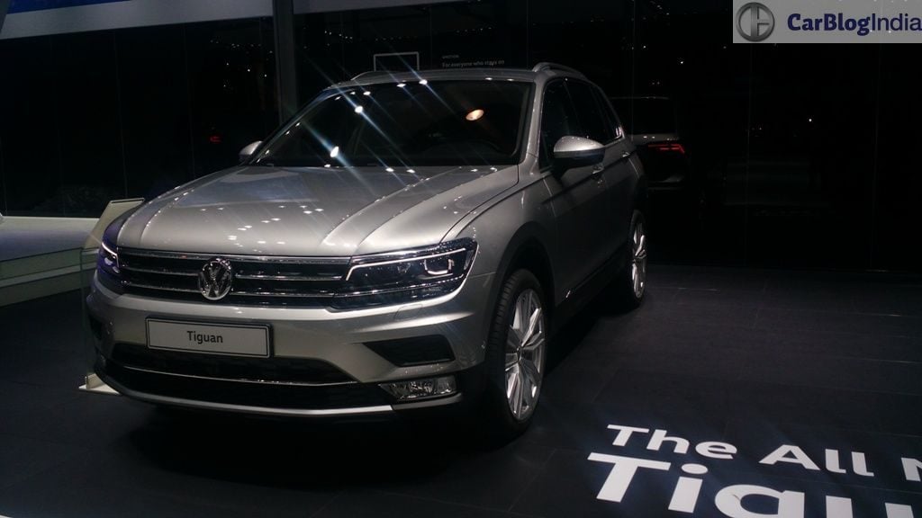 Volkswagen Cars at Auto Expo 2016 Volkswagen tiguan auto expo 2016
