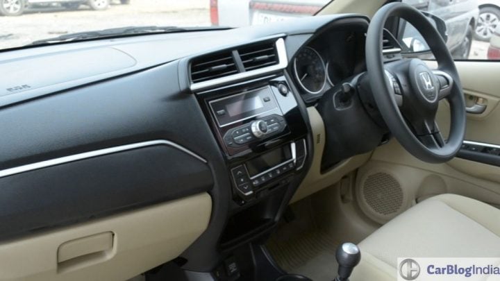 2016 honda amaze dashboard