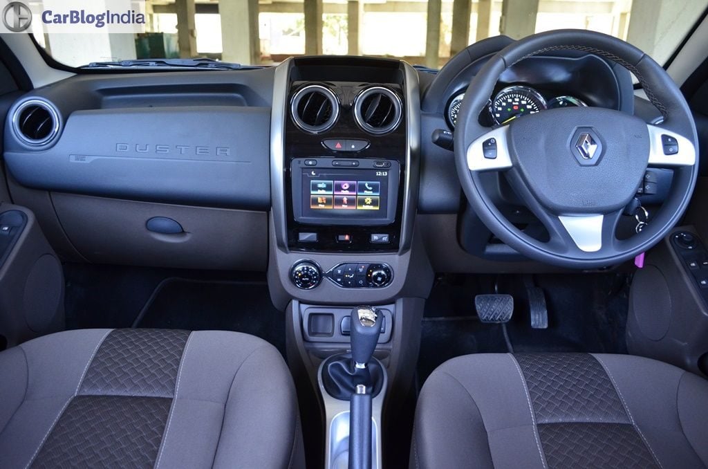 new 2016 Renault Duster Automatic Test Drive Review images interiors